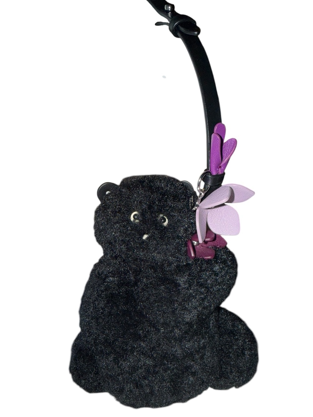 Kate Spade New York Critters faux shearling penelope bear bag charm